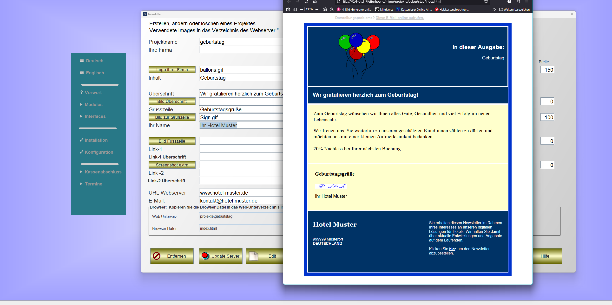 Suite Advanced Hotel Software (Server & Clients, Multi-User System)