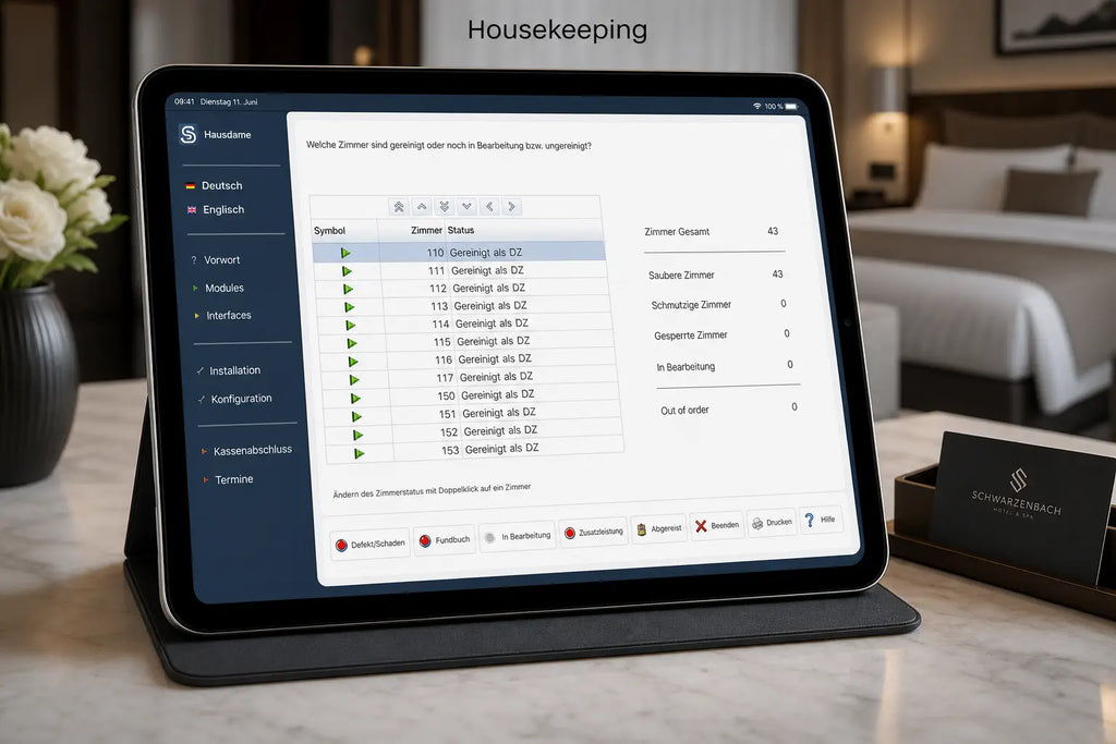 Suite Junior - PMS Hotel Software für Beherberungsbetriebe