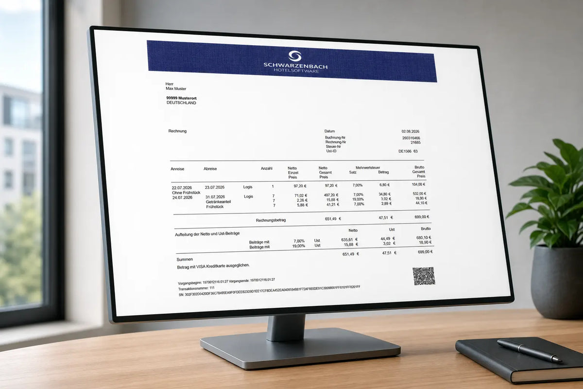 Suite Junior - PMS Hotel Software für Beherberungsbetriebe